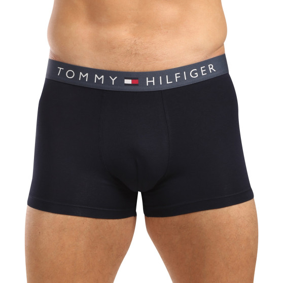 3PACK Vyriški boksininko šortai Tommy Hilfiger tamsiai mėlyni (UM0UM03181 0R1)