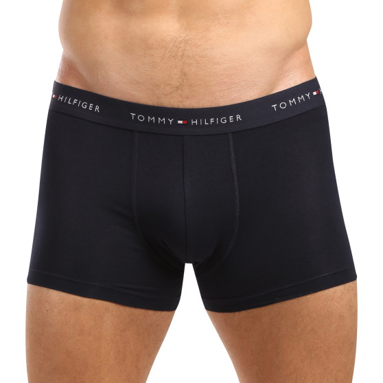 7PACK Vyriški boksininko šortai Tommy Hilfiger tamsiai mėlyni (UM0UM03385 0W4)