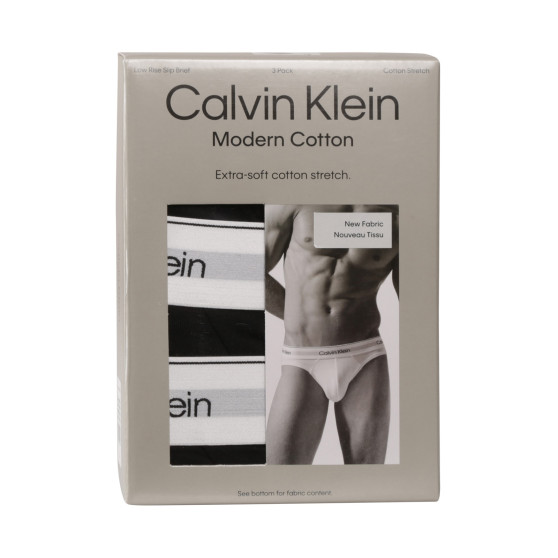 3PACK Vyriškos kelnaitės Calvin Klein juodos (NB3961A-UB1)