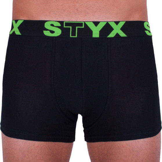 5PACK Vyriški boksininko šortai Styx sportiniai elastiniai oversized daugiaspalviai (5R9612817)