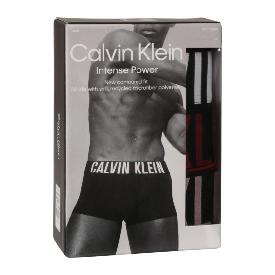 3PACK Vyriški boksininko šortai Calvin Klein daugiaspalviai (NB3775A-Q1Q)