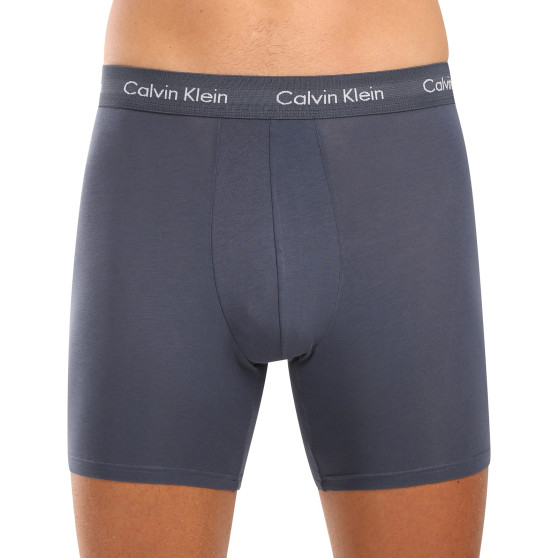 3PACK Vyriški boksininko šortai Calvin Klein daugiaspalviai (NB1770A-QRH)