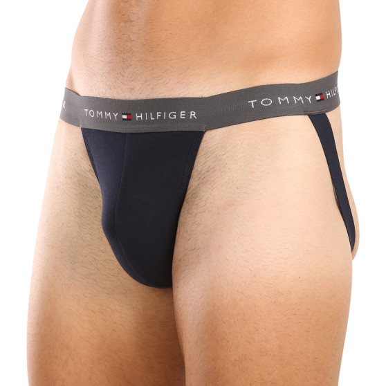 3PACK vyriškos sportinės kelnės Tommy Hilfiger juodos spalvos (UM0UM03384 0UI)