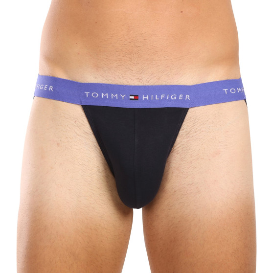 3PACK vyriškos sportinės kelnės Tommy Hilfiger juodos spalvos (UM0UM03384 0UI)