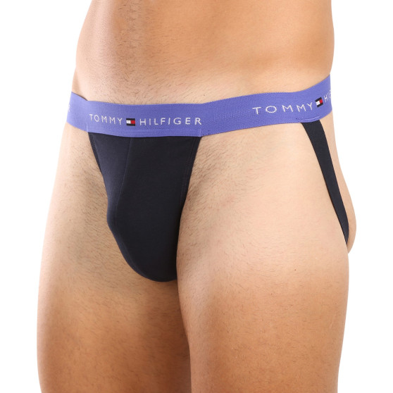 3PACK vyriškos sportinės kelnės Tommy Hilfiger juodos spalvos (UM0UM03384 0UI)