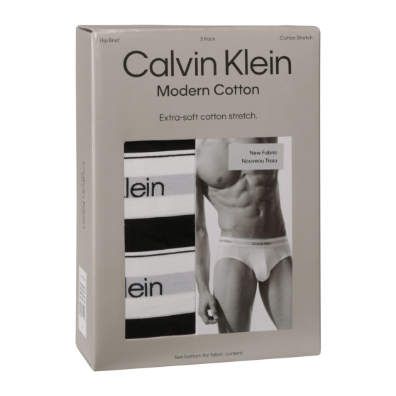 3PACK Vyriškos kelnaitės Calvin Klein juodos (NB3962A-UB1)