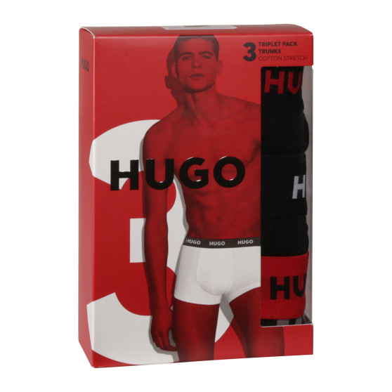 3PACK Vyriški boksininko šortai HUGO daugiaspalviai (50517894 980)