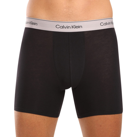 3PACK Vyriški boksininko šortai Calvin Klein juodi (NB3964A-U2Y)