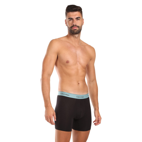 3PACK Vyriški boksininko šortai Calvin Klein juodi (NB3964A-U2Y)