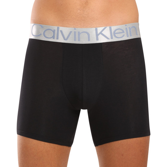 3PACK Vyriški boksininko šortai Calvin Klein juodi (NB3131A-PZE)