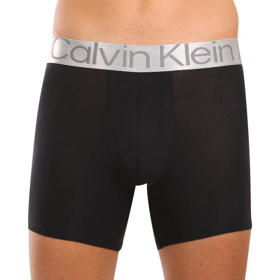 3PACK Vyriški boksininko šortai Calvin Klein juodi (NB3131A-PZE)