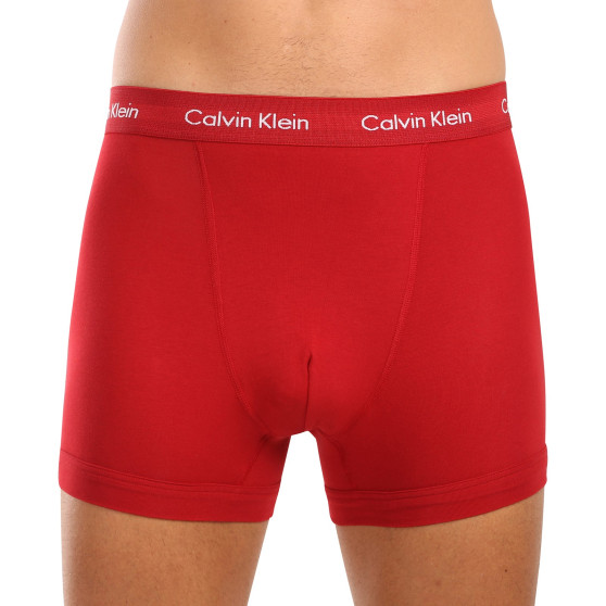 3PACK Vyriški boksininko šortai Calvin Klein daugiaspalviai (NB3056A-QYP)