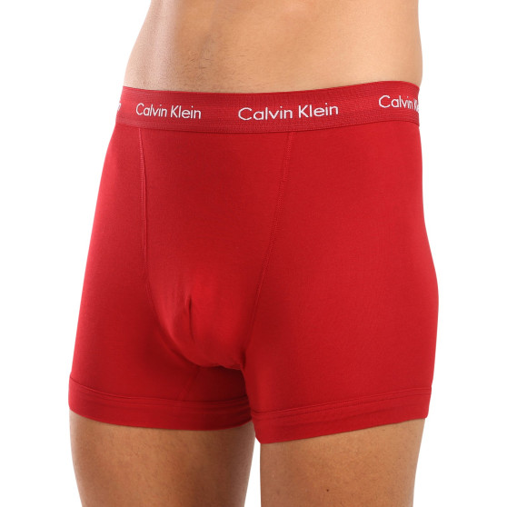 3PACK Vyriški boksininko šortai Calvin Klein daugiaspalviai (NB3056A-QYP)