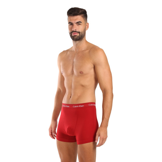 3PACK Vyriški boksininko šortai Calvin Klein daugiaspalviai (NB3056A-QYP)