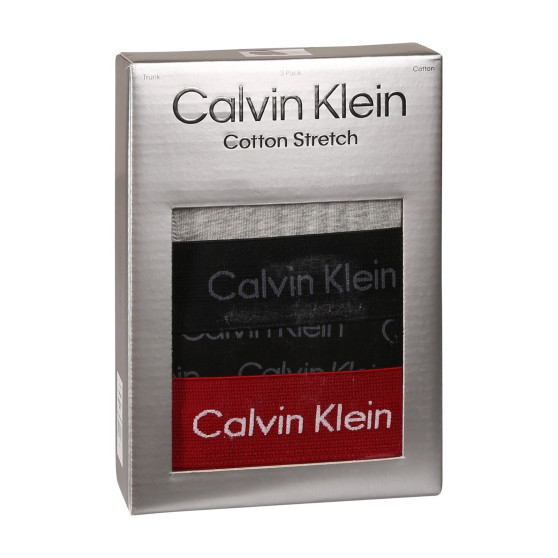 3PACK Vyriški boksininko šortai Calvin Klein daugiaspalviai (NB3056A-QYP)