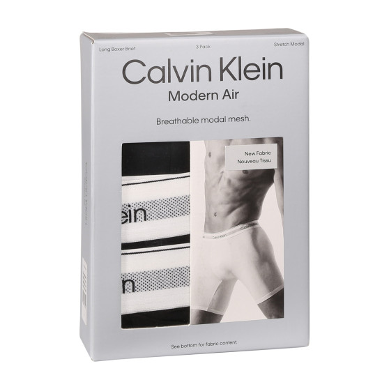 3PACK Vyriški boksininko šortai Calvin Klein juodi (NB3955A-UB1)