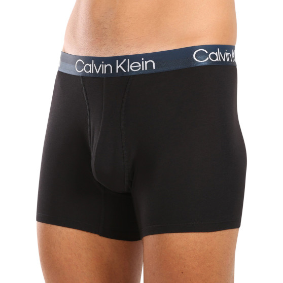 3PACK Vyriški boksininko šortai Calvin Klein juodi (NB2971A-PZI)