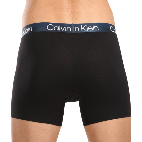 3PACK Vyriški boksininko šortai Calvin Klein juodi (NB2971A-PZI)