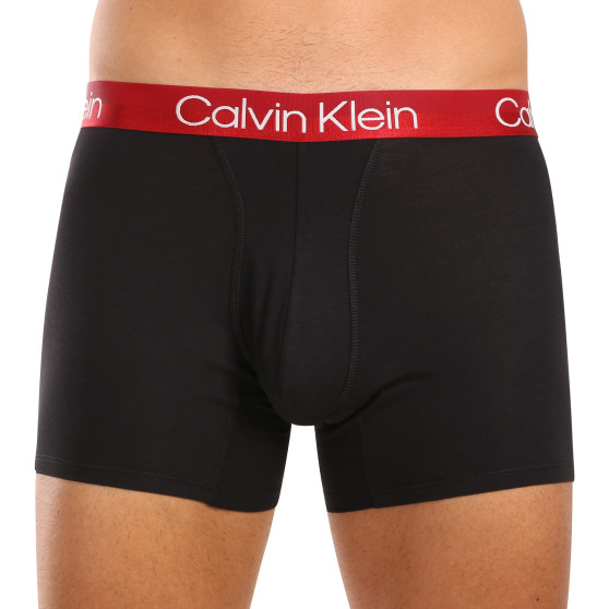 3PACK Vyriški boksininko šortai Calvin Klein juodi (NB2971A-PZI)