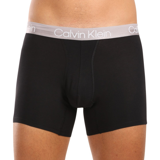 3PACK Vyriški boksininko šortai Calvin Klein juodi (NB2971A-PZI)