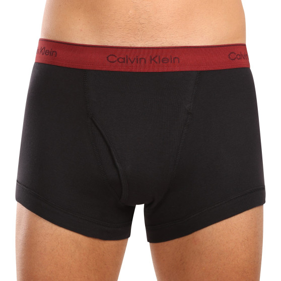 3PACK Vyriški boksininko šortai Calvin Klein juodi (NB4002A-PRU)