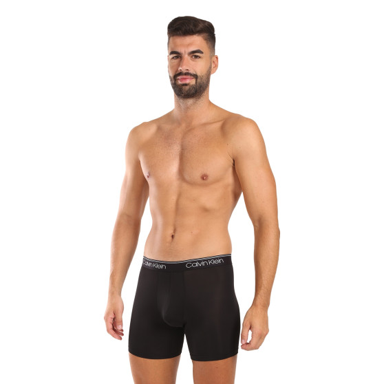 3PACK Vyriški boksininko šortai Calvin Klein juodi (NB2570A-Q84)