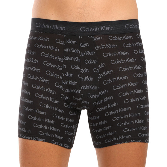 3PACK Vyriški boksininko šortai Calvin Klein daugiaspalviai (NB3057A-QYP)