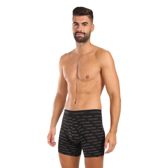 3PACK Vyriški boksininko šortai Calvin Klein daugiaspalviai (NB3057A-QYP)