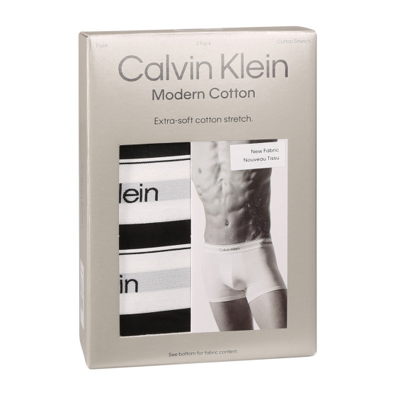 3PACK Vyriški boksininko šortai Calvin Klein juodi (NB3963A-UB1)