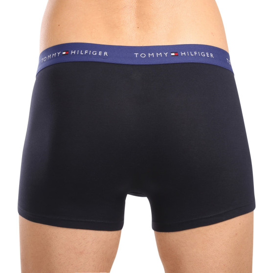 3PACK Vyriški boksininko šortai Tommy Hilfiger tamsiai mėlyni (UM0UM02763 0WN)